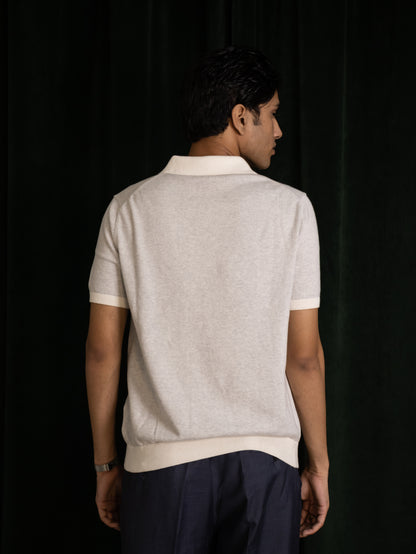Buttonless Club Polo (Smoke)